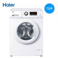 乐力Haier/海尔 EG7012B29W 7公斤 变频全自动 滚筒洗衣机 消毒洗